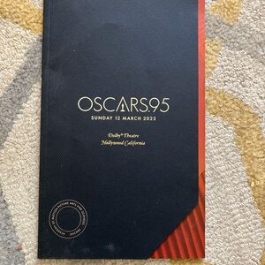 95th Oscars Official Show Program Academy Awards 2023